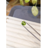 1.78 Ct. Green (Lime Green) Peridot from Burma (Myanmar) Life Style