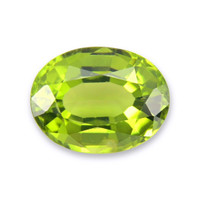 2.15 Ct. Green (Lime Green) Peridot from Burma (Myanmar) Video