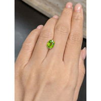 2.15 Ct. Green (Lime Green) Peridot from Burma (Myanmar) Life Style