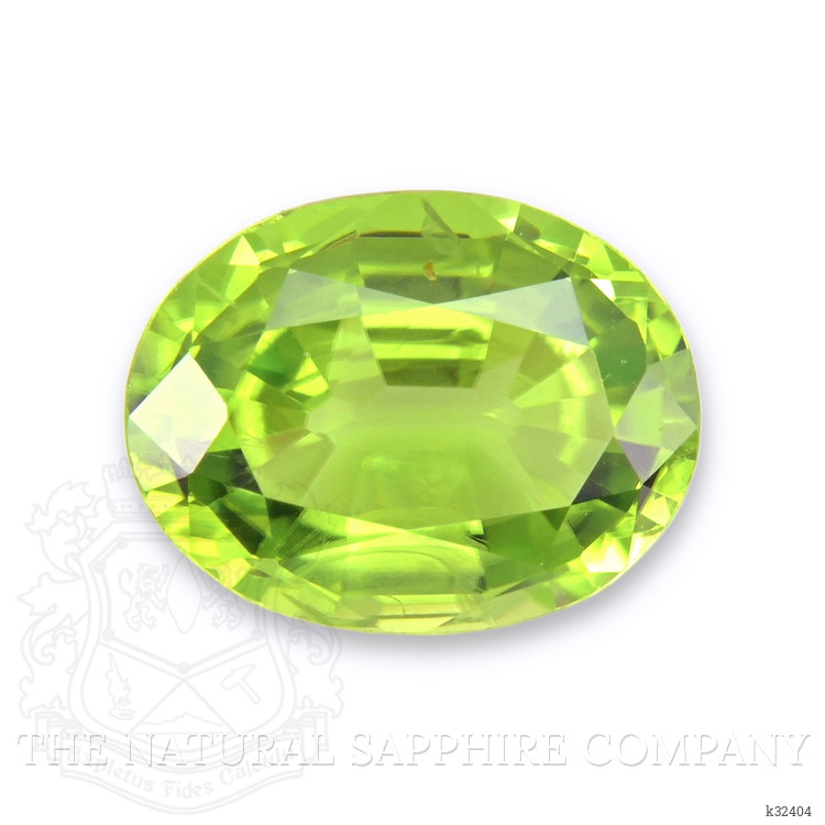 1.95 Ct. Green (Lime Green) Peridot from Burma (Myanmar)