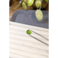 1.95 Ct. Green (Lime Green) Peridot from Burma (Myanmar) Life Style