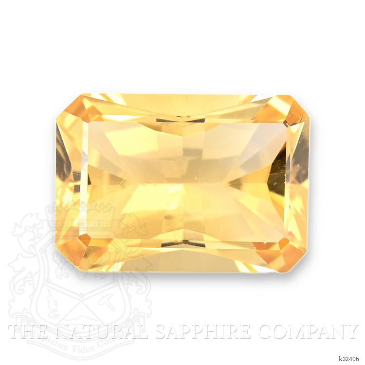 3.72 Ct. Orangish Yellow Citrine from Brazil