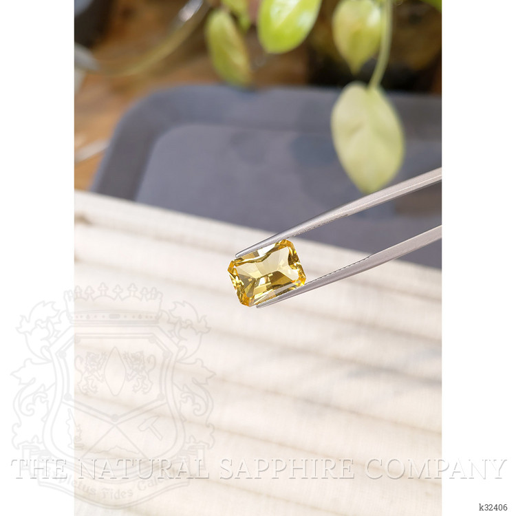 3.72 Ct. Orangish Yellow Citrine from Brazil