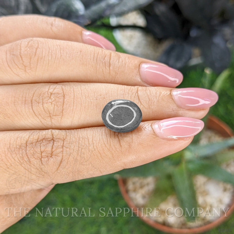 6.72 Ct. Grey Cabochon Moonstone from Ceylon (Sri Lanka)