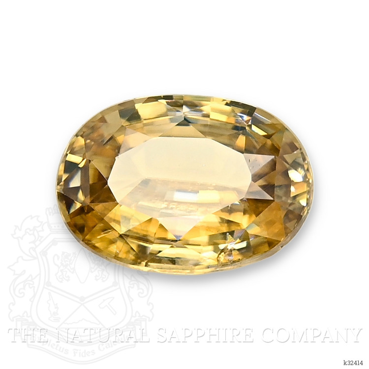 3.49 Ct. Brownish Yellow Zircon from Ceylon (Sri Lanka)