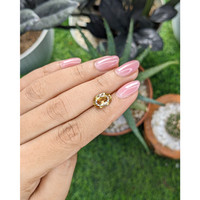 3.49 Ct. Brownish Yellow Zircon from Ceylon (Sri Lanka) Life Style