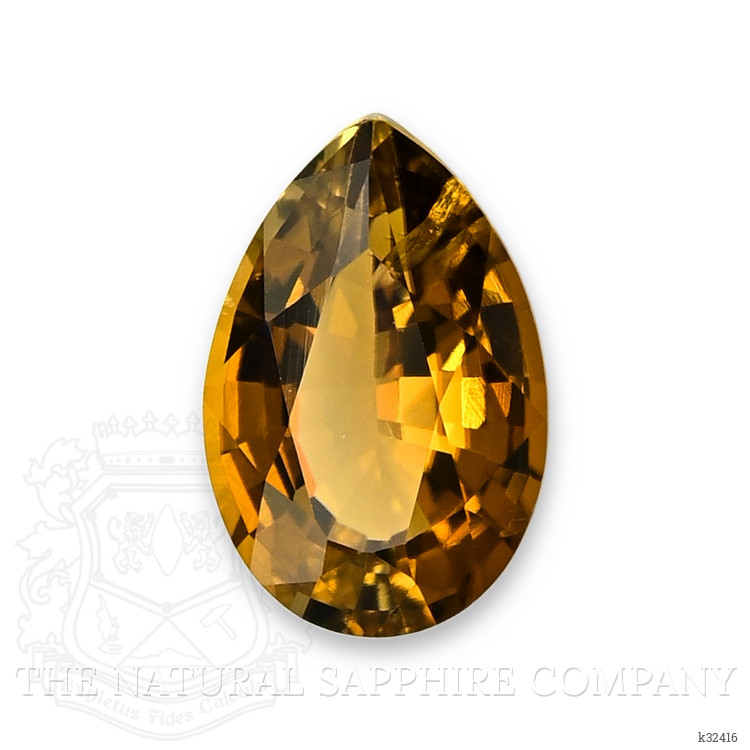 2.23 Ct. Orangish Brown Tourmaline from Ceylon (Sri Lanka)