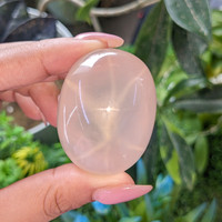 361.04 Ct. Pink Cabochon Star Rose Quartz from Ceylon (Sri Lanka) Life Style