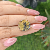11.17 Ct. Smoky Rutilated Quartz from Ceylon (Sri Lanka) Life Style