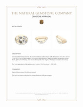 31.34 Ct. Yellow Topaz from Ceylon (Sri Lanka) Appraisal