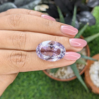 18.63 Ct. Purple Amethyst from Madagascar Life Style