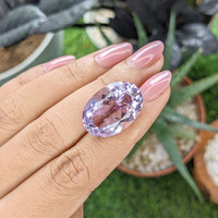 18.63 Ct. Purple Amethyst from Madagascar Life Style