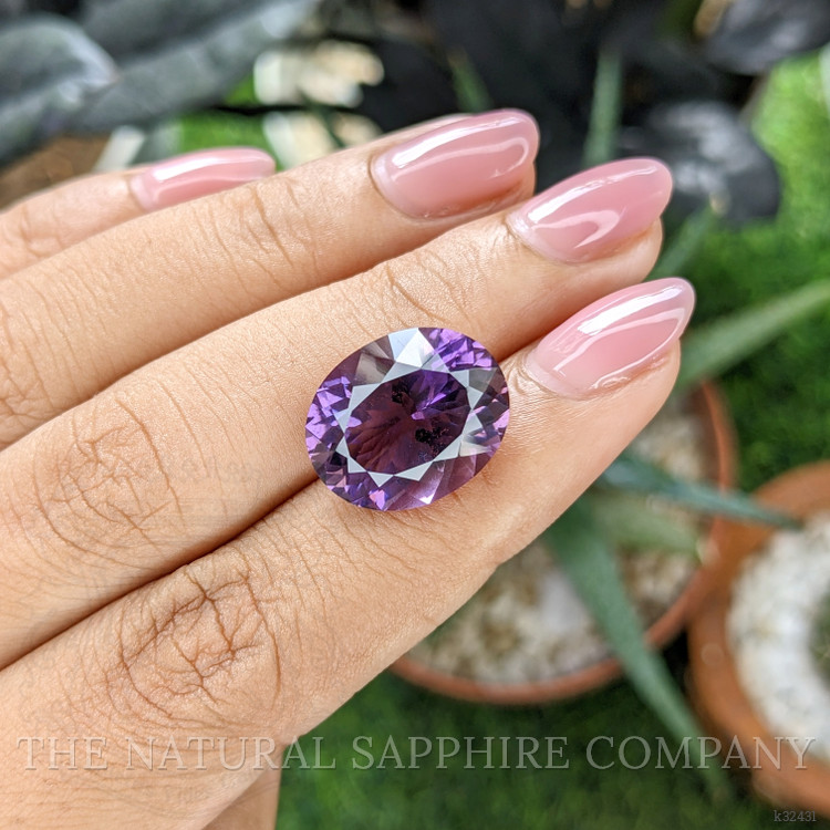 10.13 Ct. Purple Amethyst from Madagascar