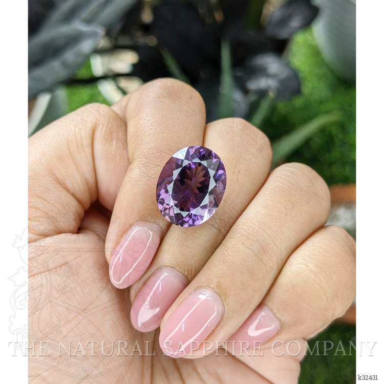 10.13 Ct. Purple Amethyst from Madagascar