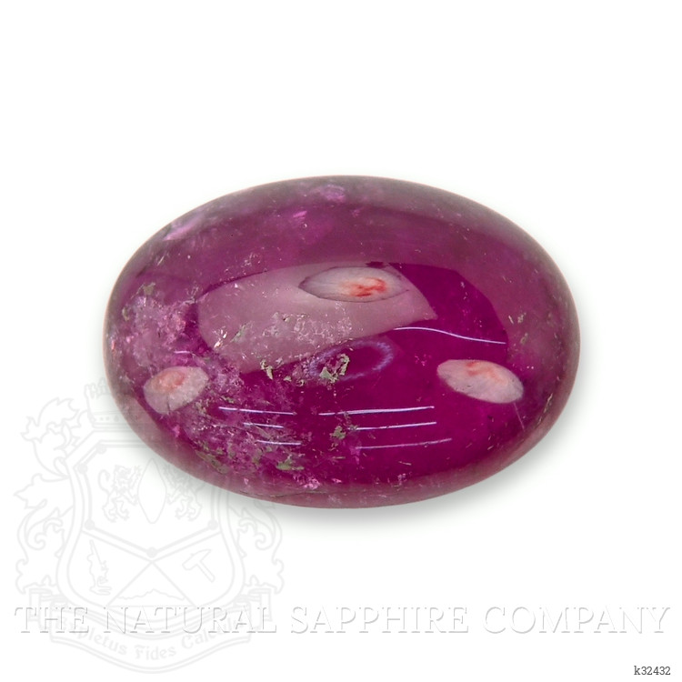 8.82 Ct. Purplish Red Cabochon Rubellite Tourmaline from Madagascar