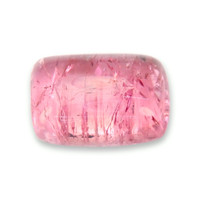 6.46 Ct. Reddish Pink Cabochon Rubellite Tourmaline from Madagascar Video