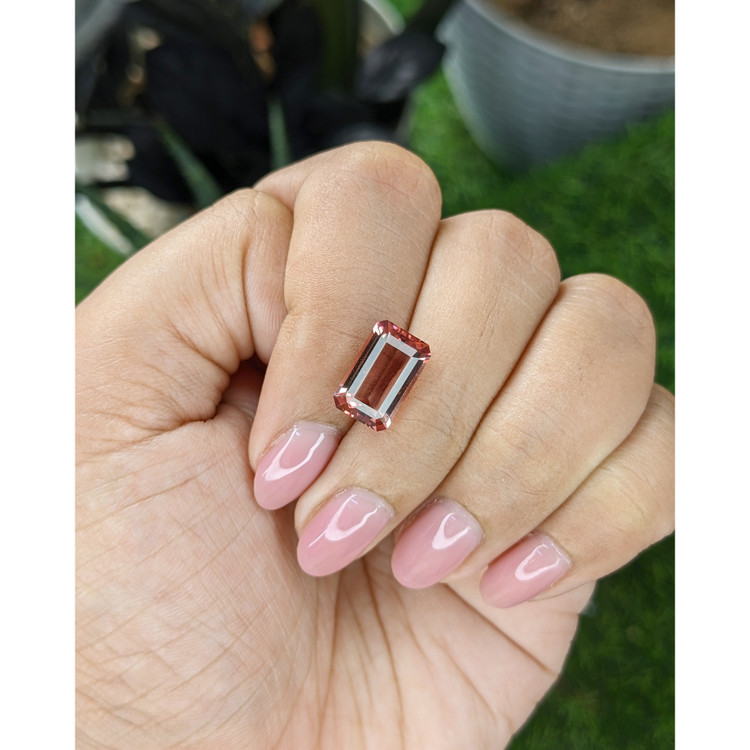 3.62 Ct. Brownish Pink Tourmaline from Madagascar