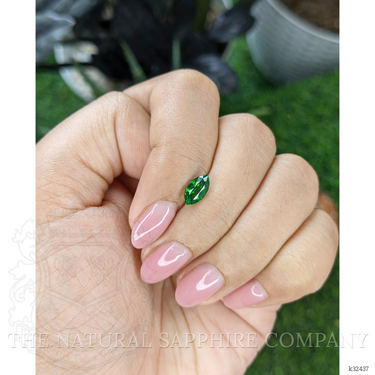 1.01 Ct. Tsavorite Garnet from Tanzania