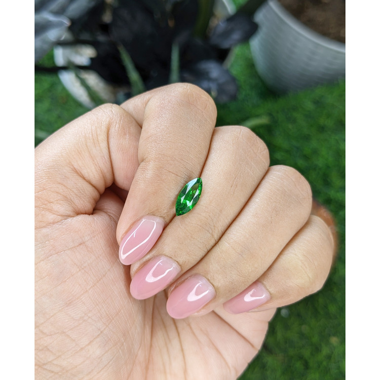1.13 Ct. Tsavorite Garnet from Tanzania