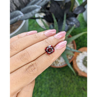4.25 Ct. Red Garnet from Ceylon (Sri Lanka) Life Style