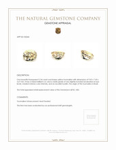 2.34 Ct. Tourmaline from Brazil Appraisal