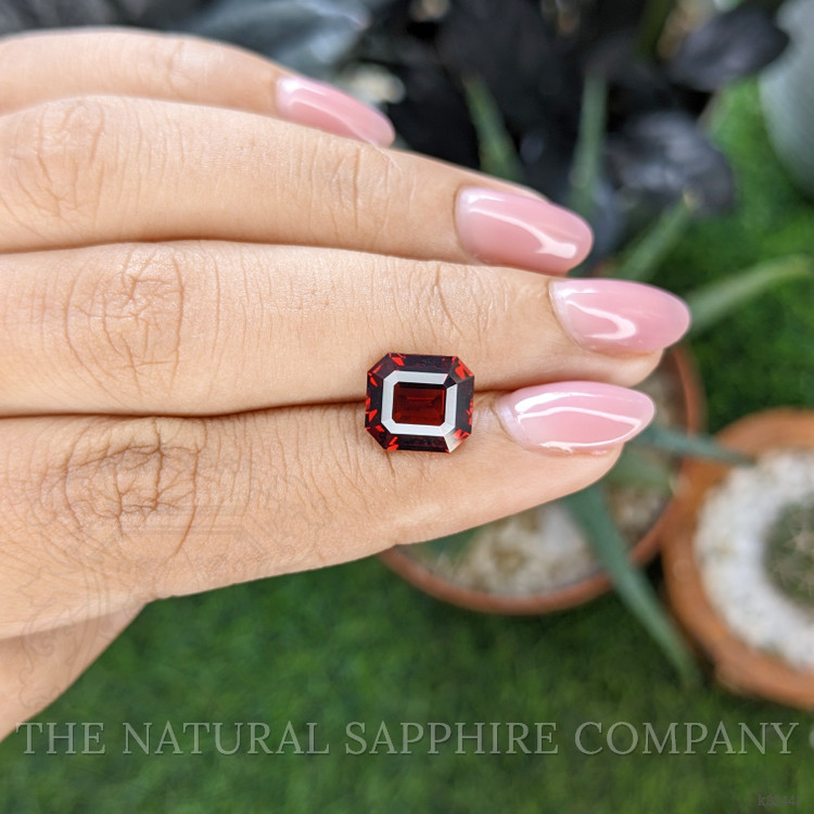 4.35 Ct. Red Garnet from Ceylon (Sri Lanka)
