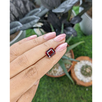 4.01 Ct. Red Garnet from Ceylon (Sri Lanka) Life Style
