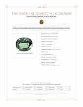 0.56 Ct. Alexandrite from Ceylon (Sri Lanka) Scan Report