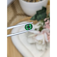 1.37 Ct. Tsavorite Garnet from Madagascar Life Style