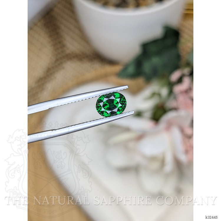1.37 Ct. Tsavorite Garnet from Madagascar