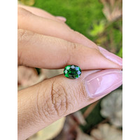 1.37 Ct. Tsavorite Garnet from Madagascar Life Style