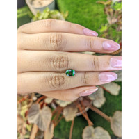 1.37 Ct. Tsavorite Garnet from Madagascar Life Style