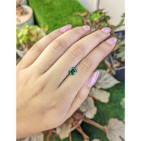 1.12 Ct. Tsavorite Garnet from Madagascar Life Style