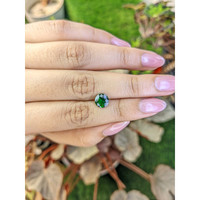 1.45 Ct. Tsavorite Garnet from Madagascar Life Style