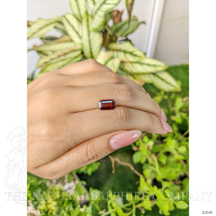 2.66 Ct. Garnet from Ceylon (Sri Lanka)