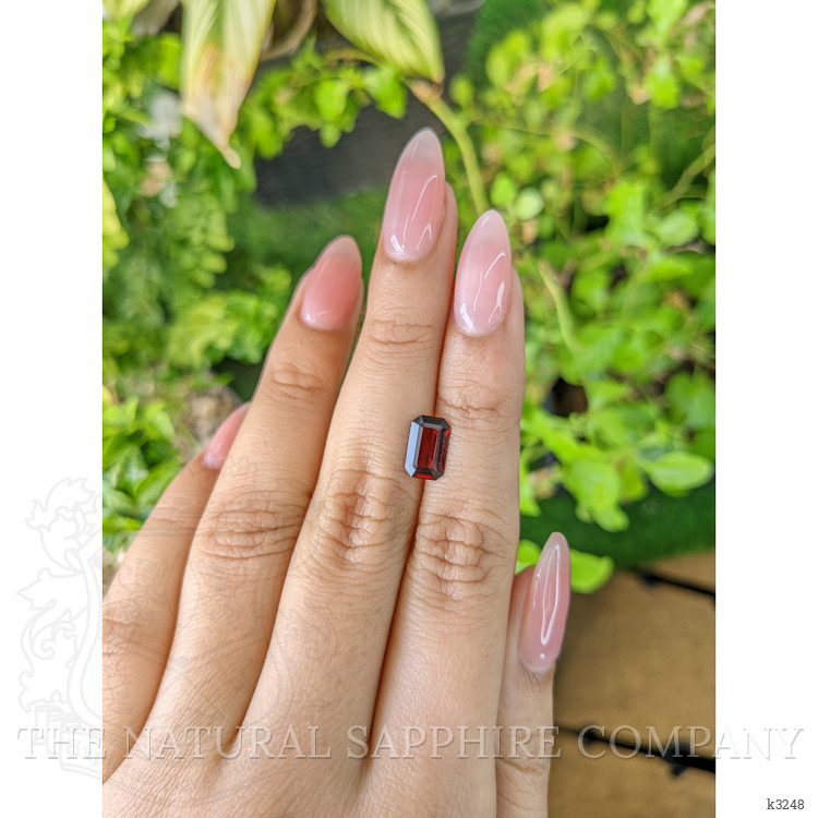 1.77 Ct. Garnet from Ceylon (Sri Lanka)