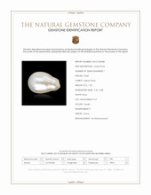 1.02 Ct. Cream Edison Pearl from China Scan Report