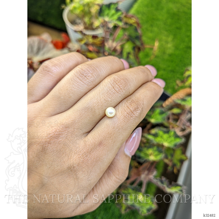 1.19 Ct. Cream Edison Pearl from China