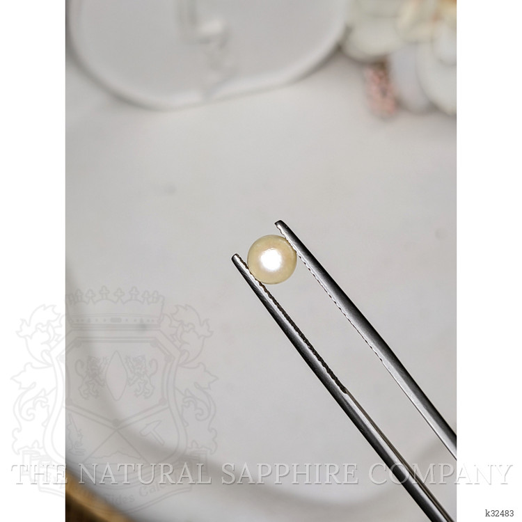 1.29 Ct. Cream Edison Pearl from China