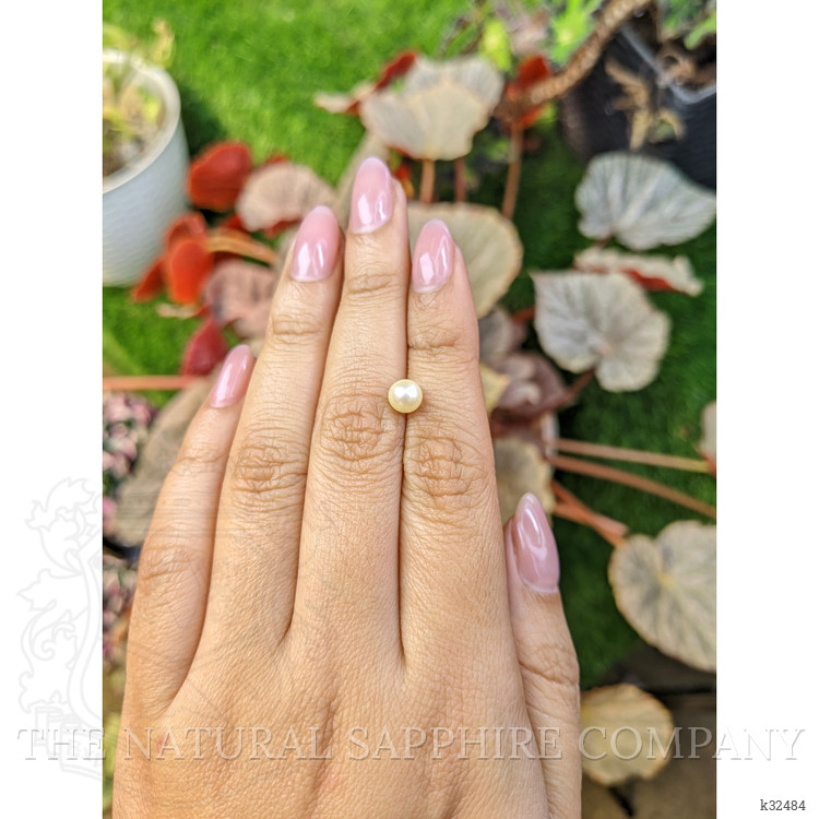 1.30 Ct. Cream Edison Pearl from China