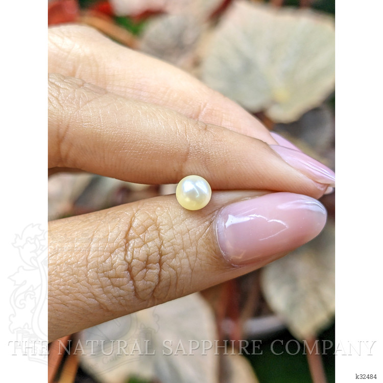 1.30 Ct. Cream Edison Pearl from China