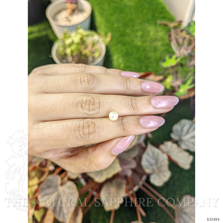 1.30 Ct. Cream Edison Pearl from China