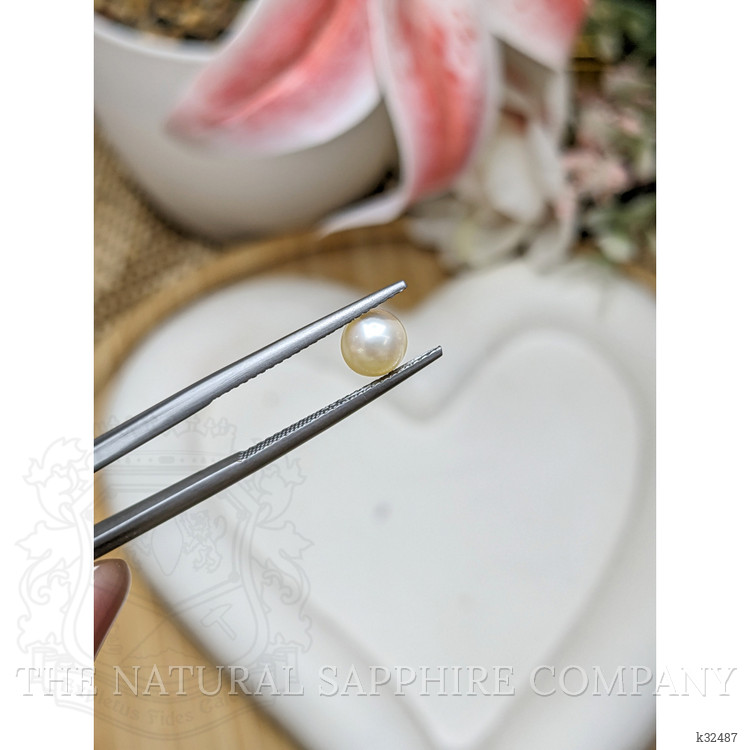 1.46 Ct. Cream Edison Pearl from China