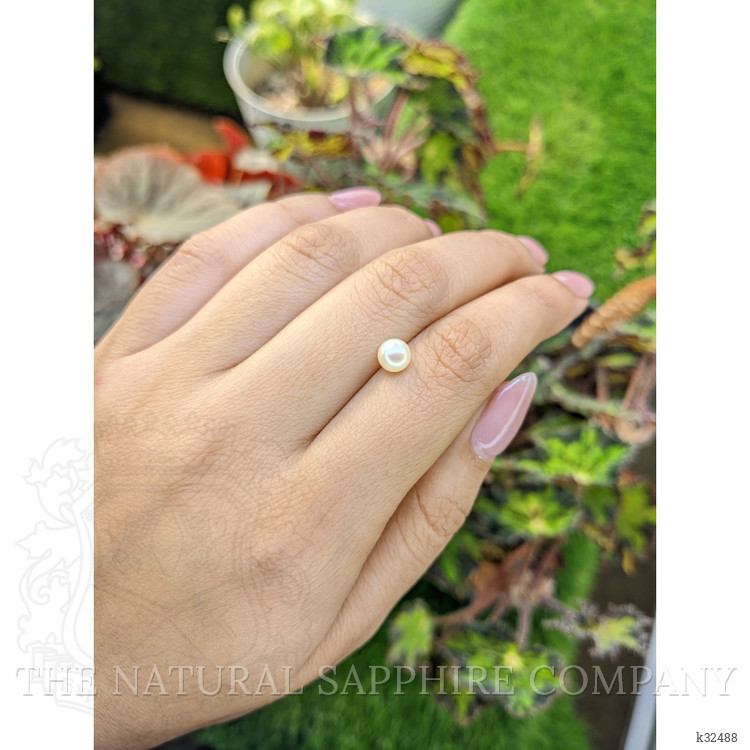1.29 Ct. Cream Edison Pearl from China