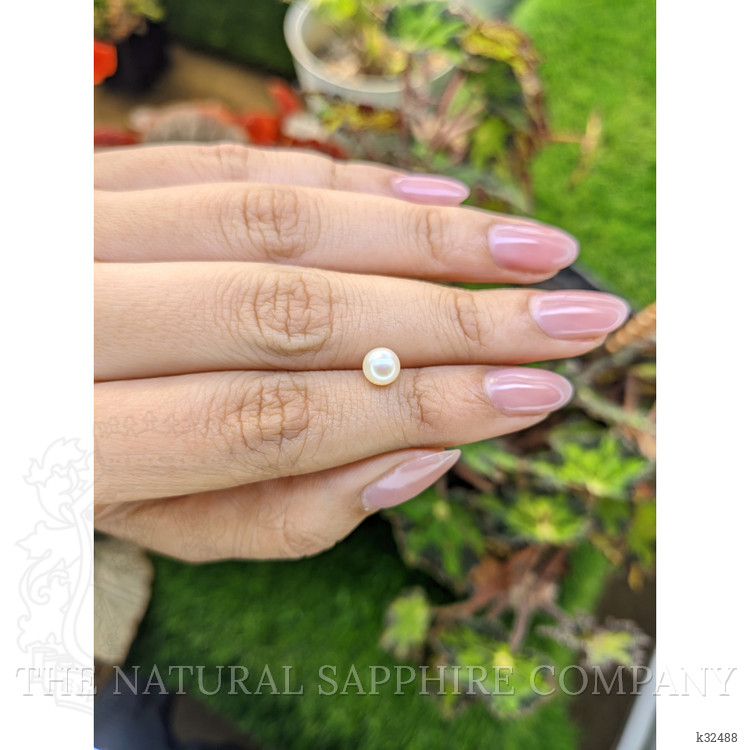 1.29 Ct. Cream Edison Pearl from China