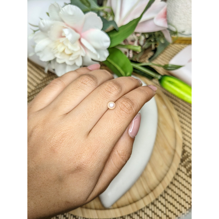 0.95 Ct. Cream Edison Pearl from China