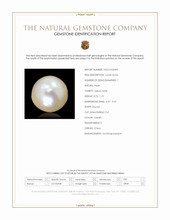 1.19 Ct. Cream Edison Pearl from China Scan Report