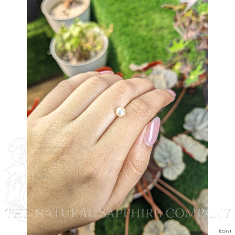 1.22 Ct. Cream Edison Pearl from China