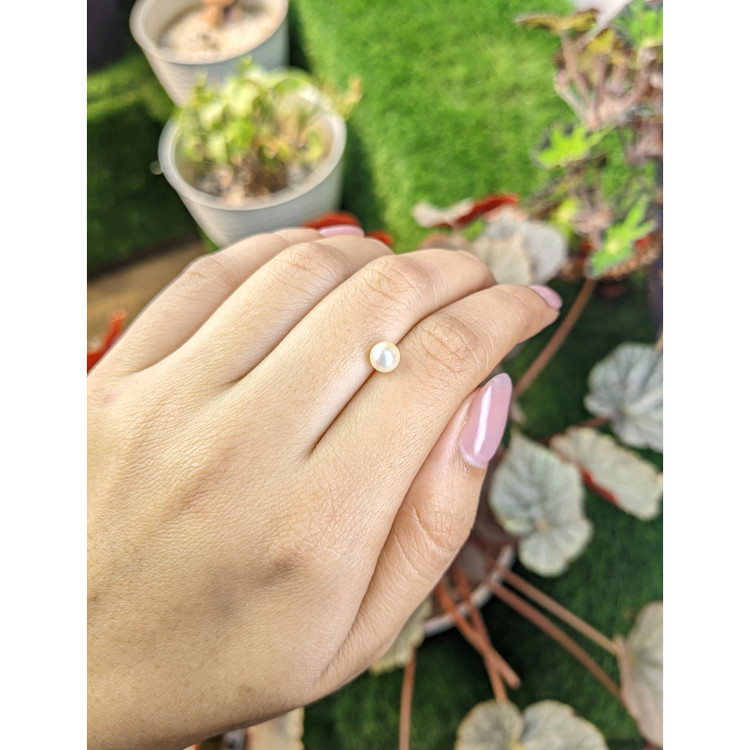 1.22 Ct. Cream Edison Pearl from China