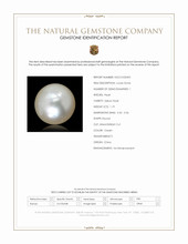 1.19 Ct. Cream Edison Pearl from China Scan Report